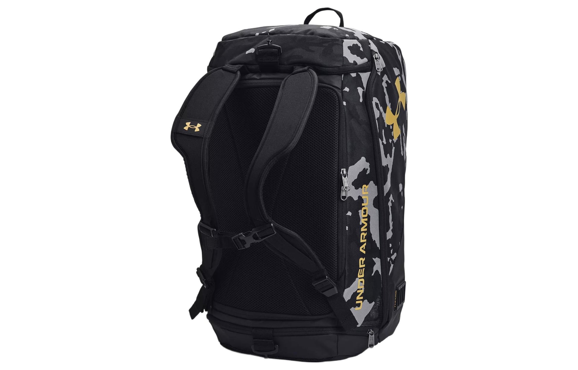 Under Armour Contain Duo Duffle Bag 'Black Grey Camo' 1361226-002