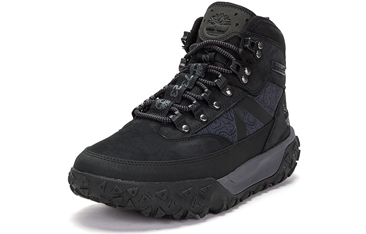 Timberland Greenstride Motion 6 Waterproof Mid Hikers 'Black Grey' A5XRG-015
