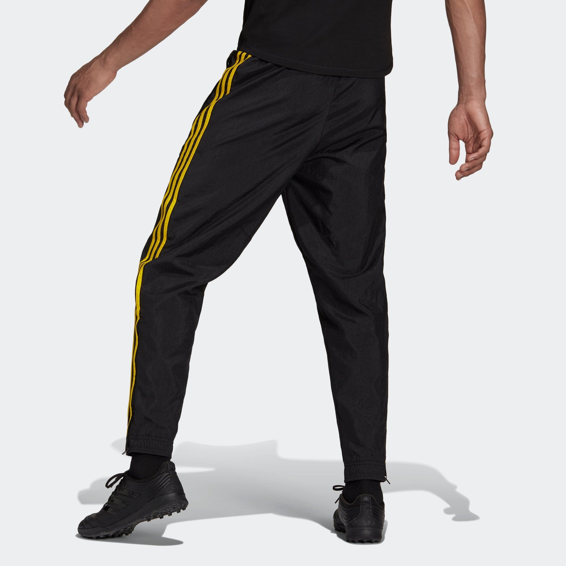 adidas Mufc Icon Wo Pn Contrasting Colors Soccer/Football Bundle Feet Sports Pants Black GR3878
