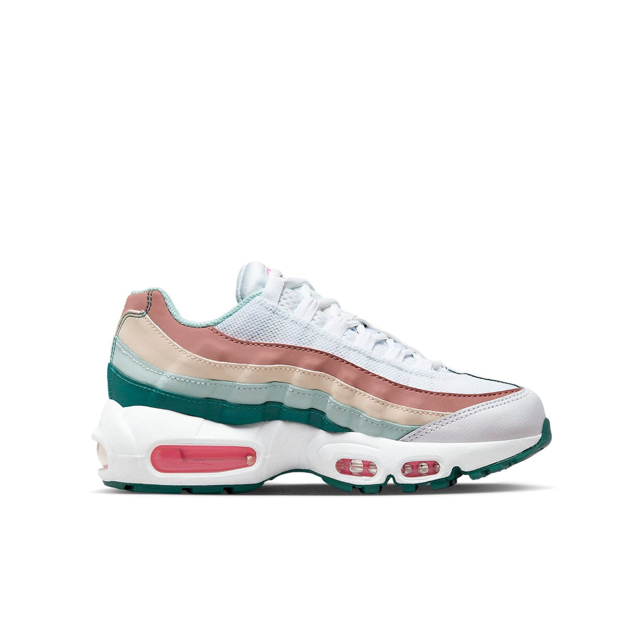 (GS) Nike Air Max 95 Recraft 'White Geode Teal Pink' CJ3906-109