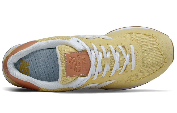 New Balance 574 White/Yellow ML574TYB