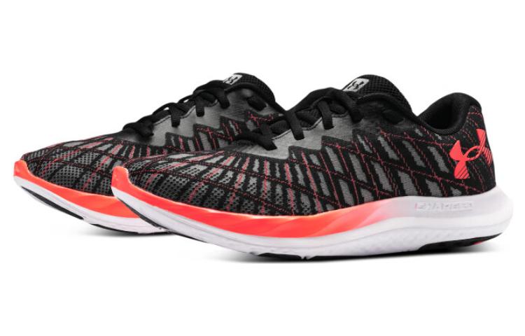 (WMNS) Under Armour Charged Breeze 2 'Black Orange' 3026142-002