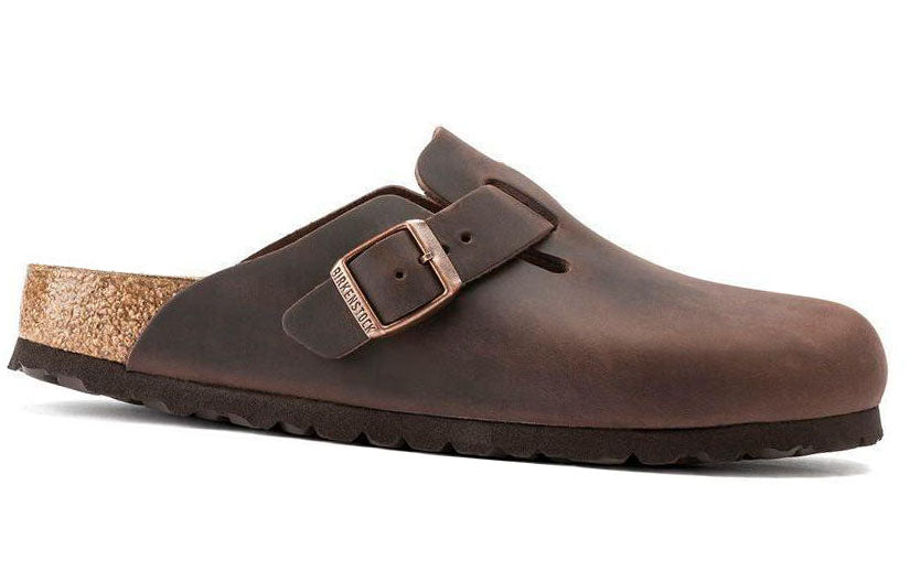 Birkenstock Boston Narrow 'Oiled Leather Habanna' 0860133