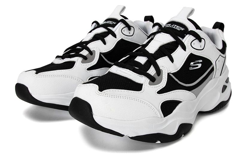 Skechers DLites 4.0 'White Black Grey' 894249-WBK