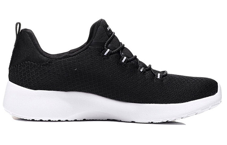 (WMNS) Skechers Dynamight Low-Top Black/White 12119-BKW
