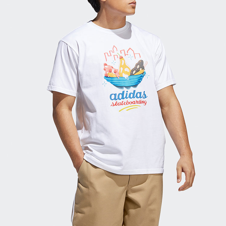 adidas originals Urgello Tee Pullover Round Neck Short Sleeve White EH8611