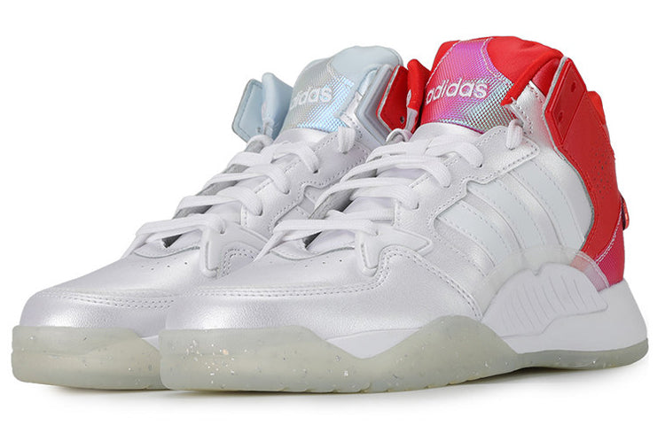 (WMNS) adidas neo 5th Quarter White/Red H01538