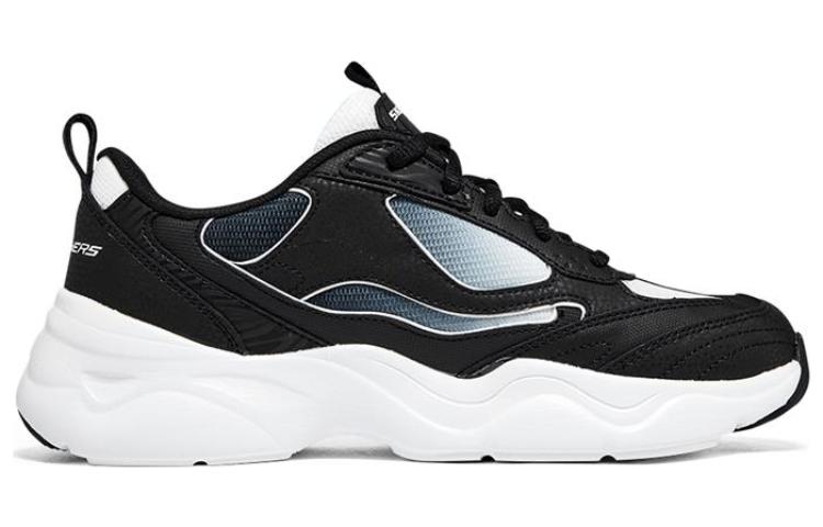 (WMNS) Skechers DLITES Airy 3.0 'Black White' 896075-BKW