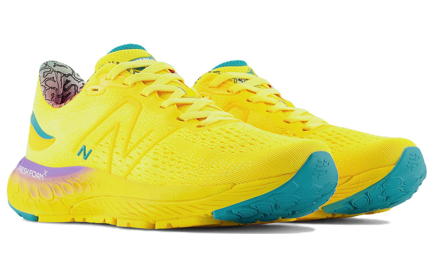 (WMNS) New Balance Fresh Foam X 880 v12 'Yellow Blue' W880O12