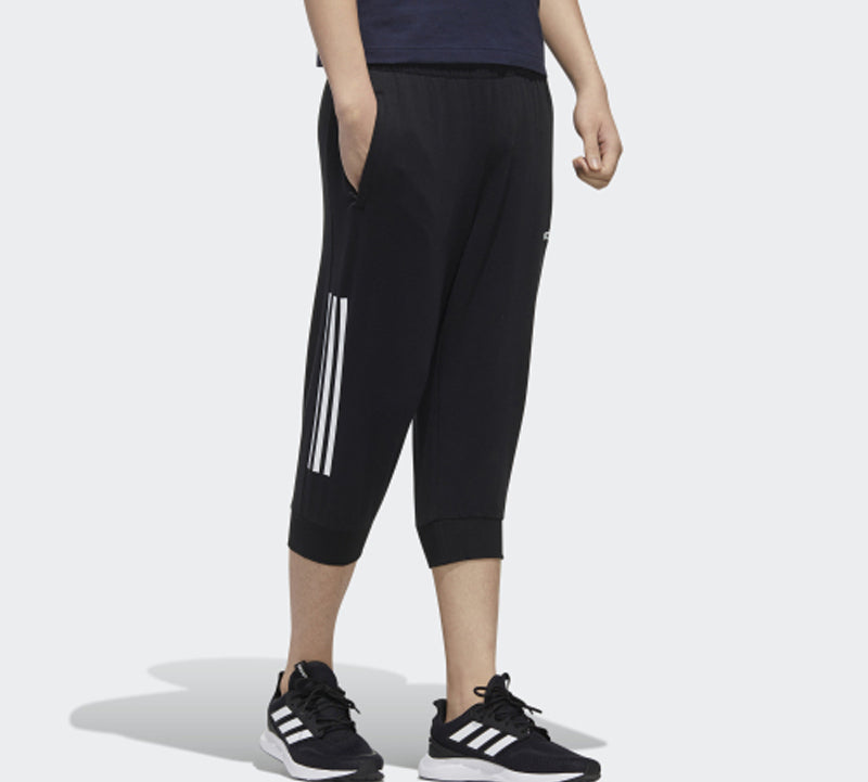 adidas Breathable Casual Sports Pants Men Black FQ9300