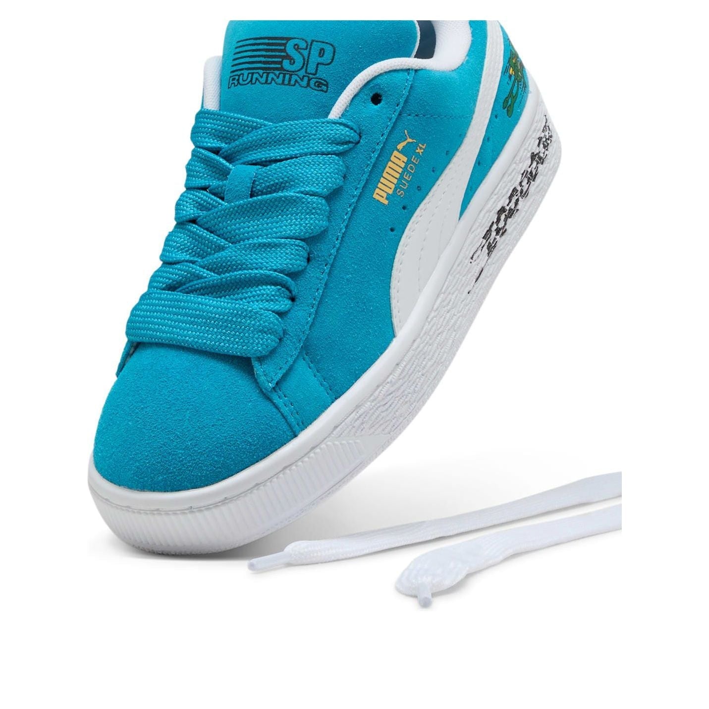 (GS) PUMA Suede XL Super Puma 'Tropical Blue' 403380-01