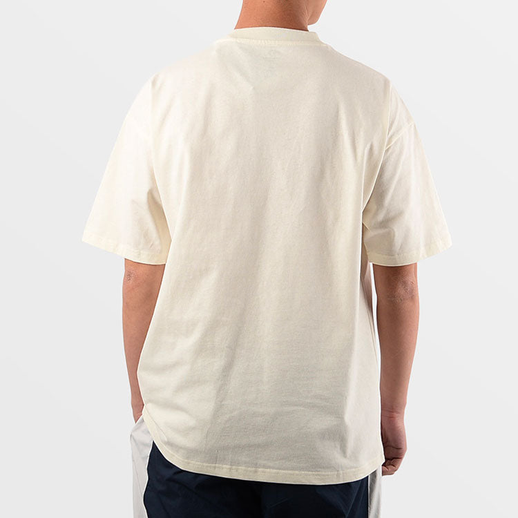 Converse Jack Purcell Washed Retro Loose Knit Short Sleeve Couple Style Creamy White 10022515-A01