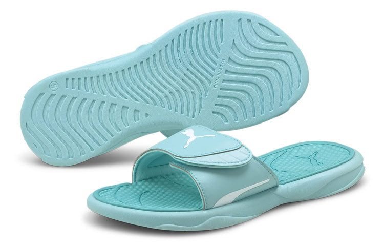 (WMNS) PUMA Royalcat Comfort Sandals Blue 372281-05