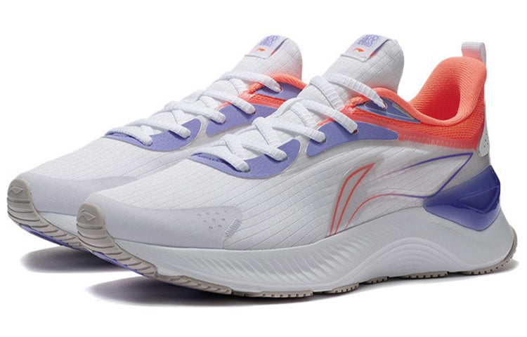 (WMNS) Li-Ning Running 'White Purple' ARHS010-1