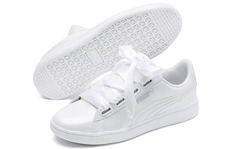 (WMNS) PUMA Vikky v2 Ribbon Sneakers White 369727-02