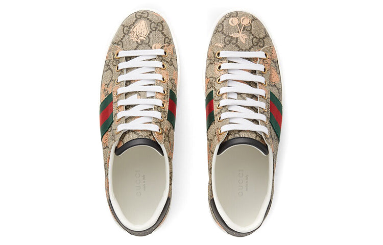 (WMNS) Gucci Ace GG Supreme 'Berry Print' 433900-UM610-8295