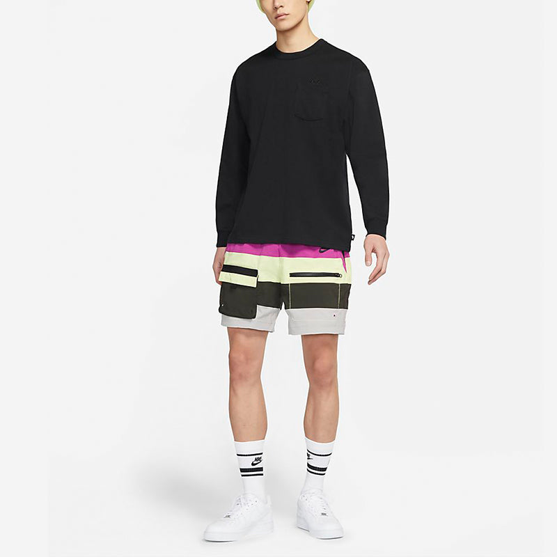 Nike Sportswear Max 90 Embroidered Logo Pocket Long Sleeves Black DD3875-010
