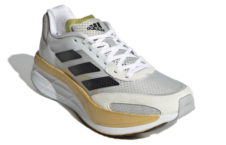 (WMNS) adidas Adizero Boston 10 TME 'White Gold Metallic' GV7716