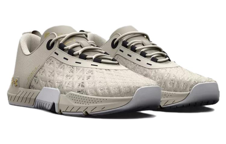 (WMNS) Under Armour Ua Tribase Reign 5 'Ivory Metallic Gold' 3026022-103
