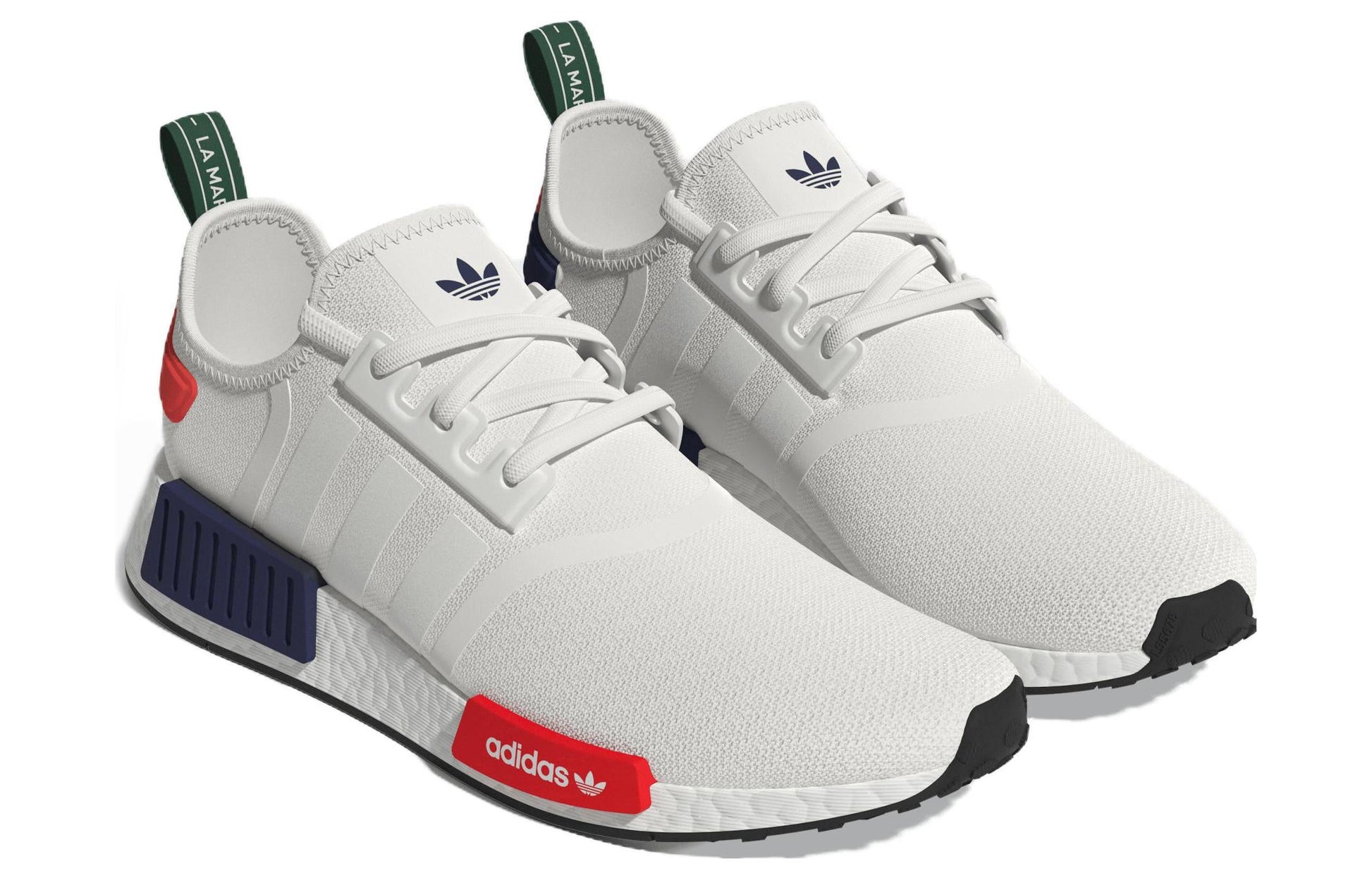 adidas NMD_R1 'White Navy Solar Red' HQ4464