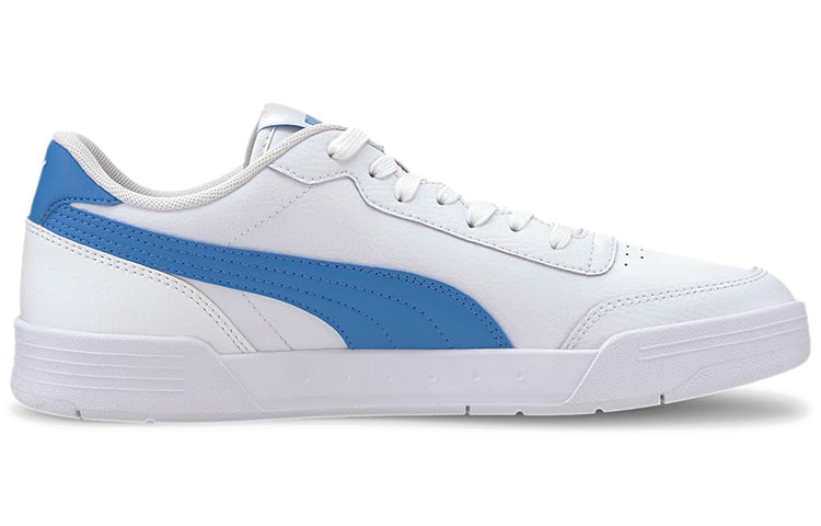 PUMA Caracal SoftFoam Retro Low Top Casual Skate Shoes Unisex White Blue 369863-10
