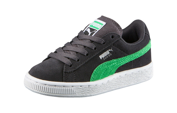 (PS) PUMA Suede Casual Shoes Grey/Green 360757-73