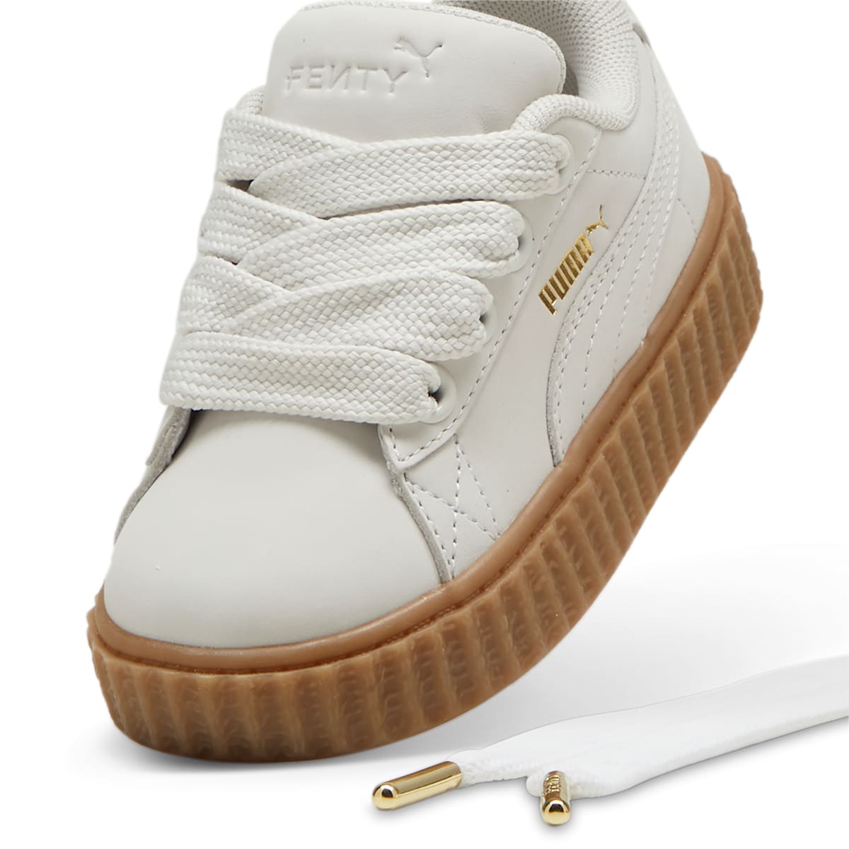 (TD) PUMA x Fenty Creeper Phatty 'Earth Tone Pack - Warm White' 399868-03