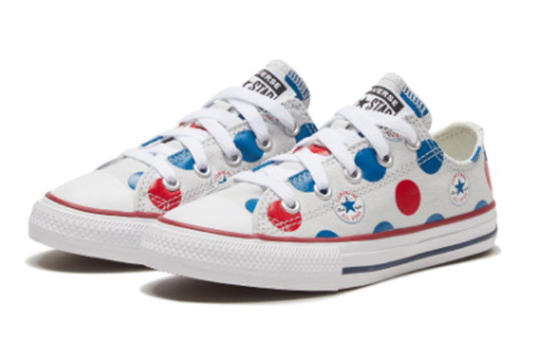 Converse Chuck Taylor All Star Polka Dots 'White Blue Red' 667597C