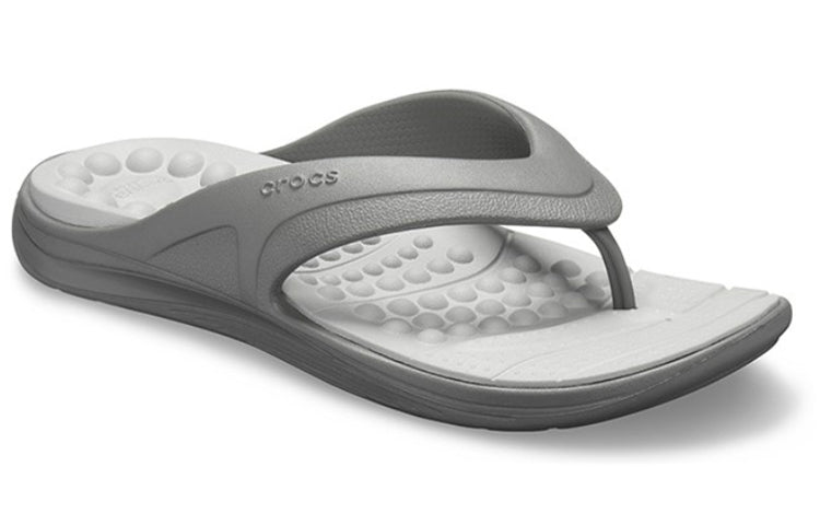 Crocs Reviva Flip-Flops Gray 205545-0DV