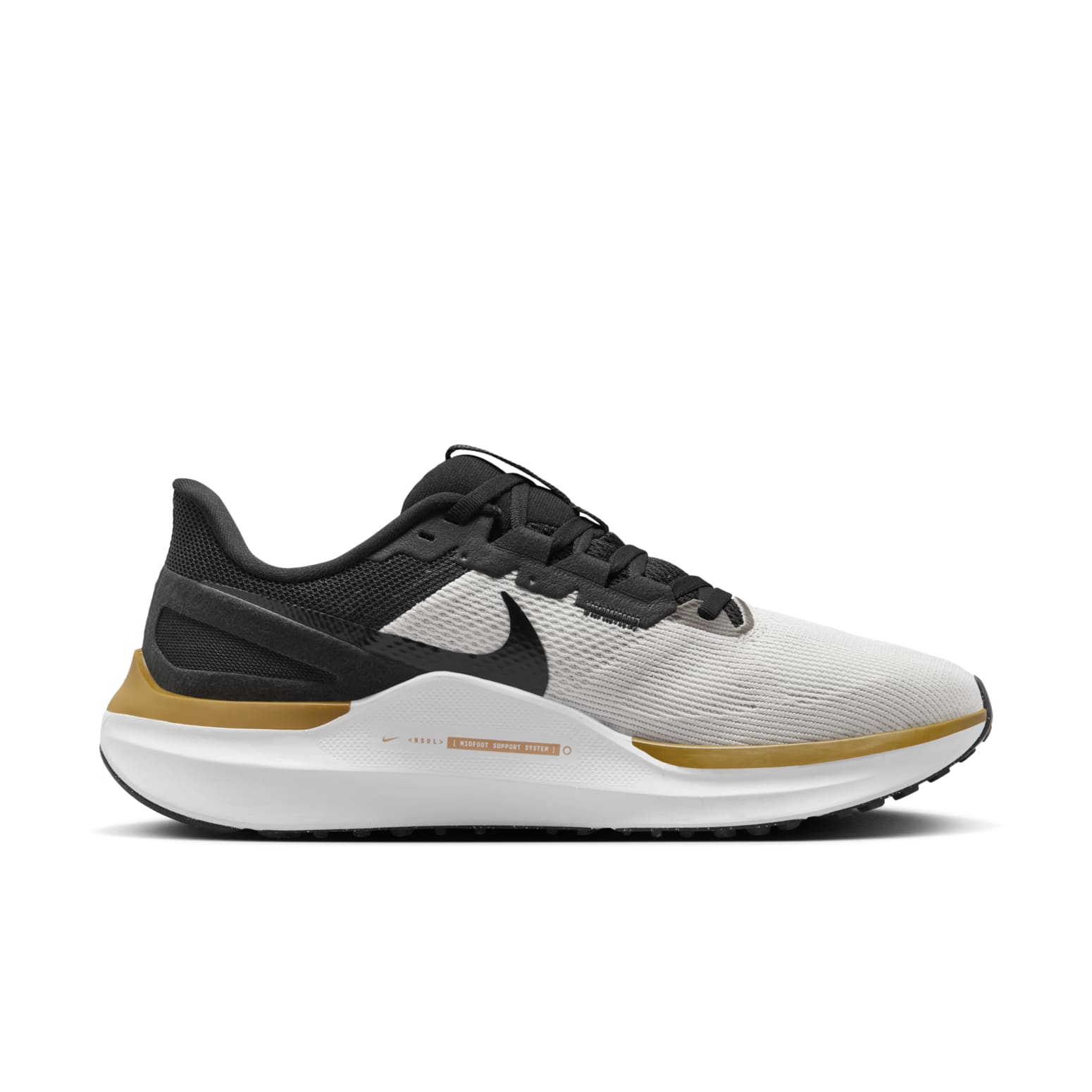 Nike Air Zoom Structure 25 'Grey Black Gold' DJ7883-103