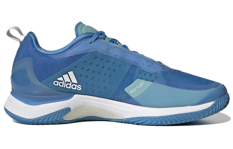 (WMNS) adidas Avacourt Clay 'Blue White' GV9527