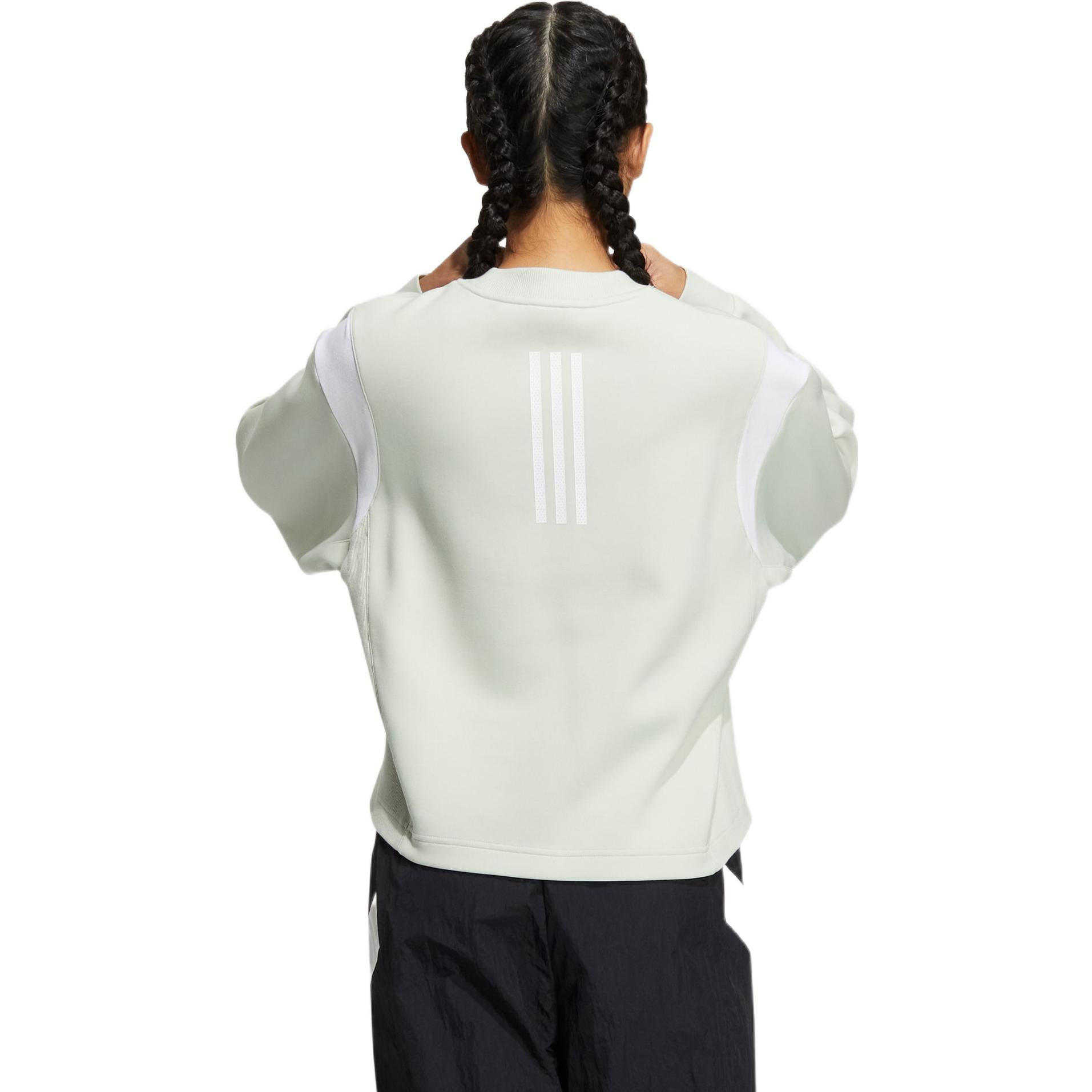 (WMNS) adidas Sport Performance Sweaters 'Olive Green' HR8158