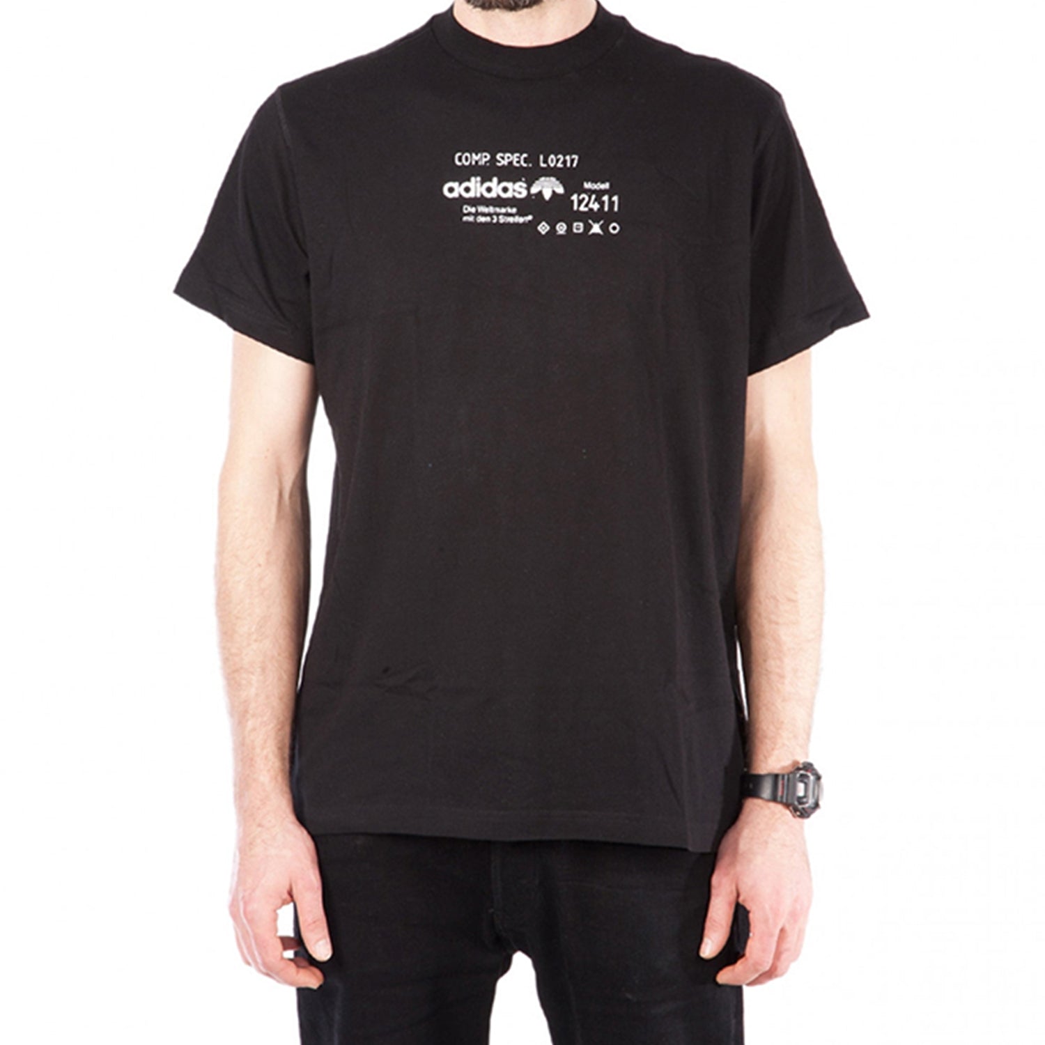 adidas originals x Alexander Wang Short Sleeve Black CV5280