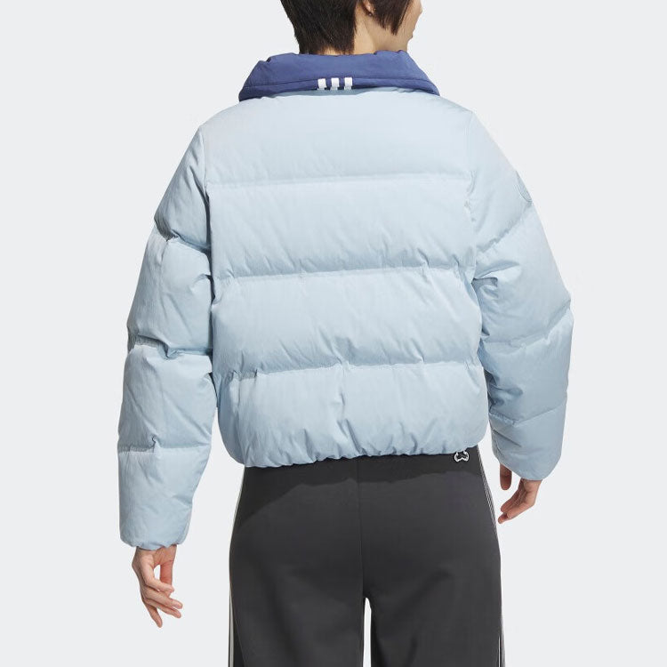 (WMNS) adidas Originals Short Down Jacket 'Blue' IU4814
