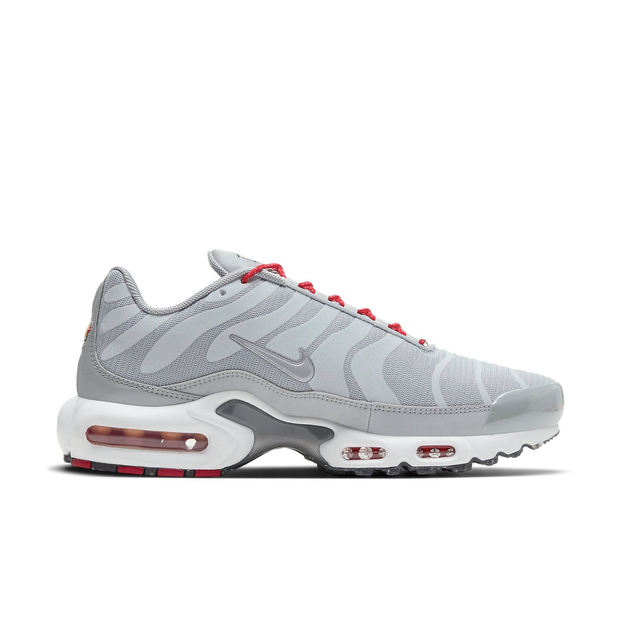 Nike Air Max Plus 'Light Smoke Grey Red' DD7112-001