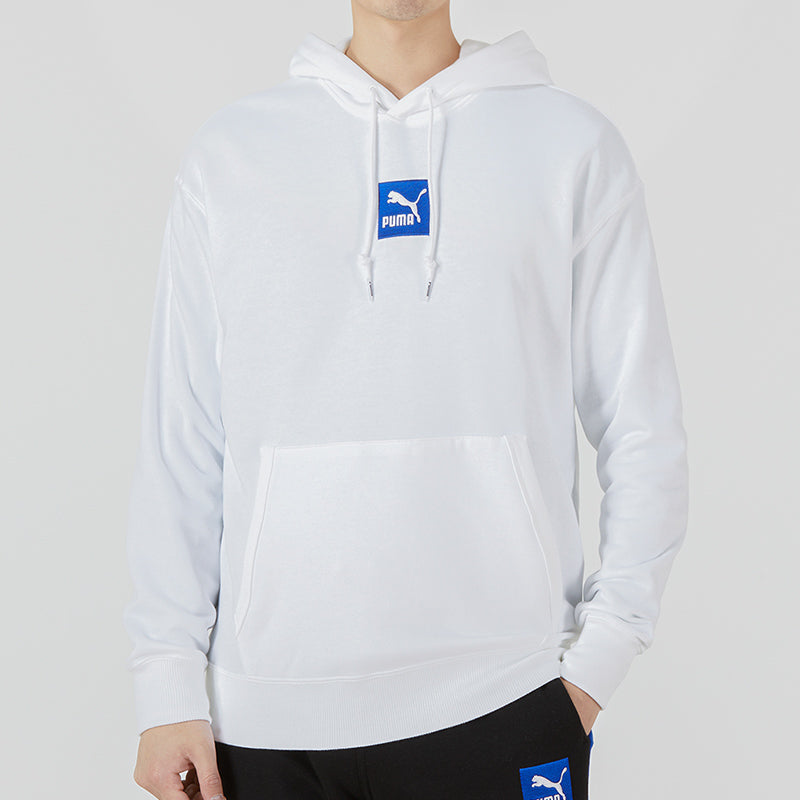 PUMA EMB Logo Hoodie 'White' 536774-02