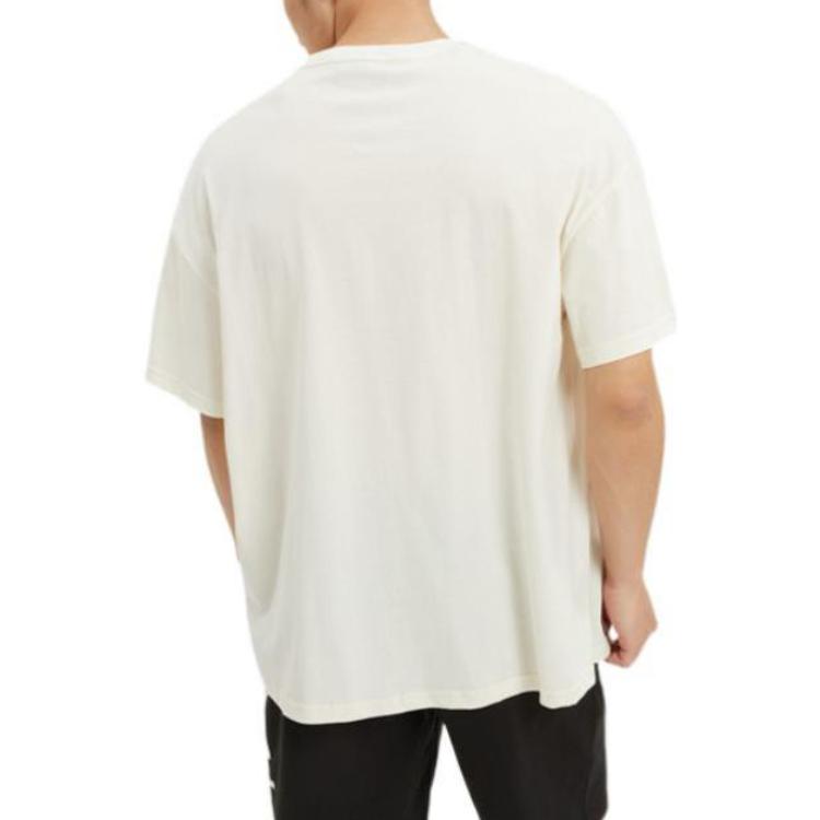 PUMA Logo Zip Pocket Tee 'White' 535418-65