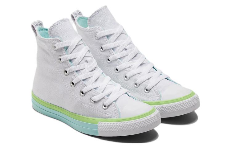 (WMNS) Converse Chuck Taylor All Star 'White Green' A00543C
