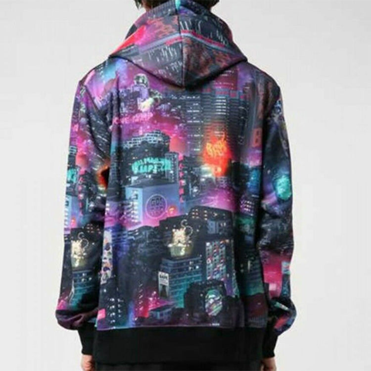 A BATHING APE BAPE Neon Tokyo Pullover 1G30-114-011