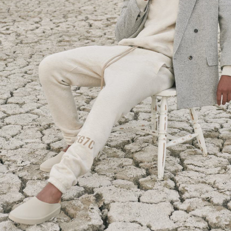Fear of God Essentials FG7C Sweatpant Cream Heather FG40-025OFL-101