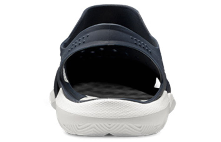 Crocs Black White Sandals 203963-462