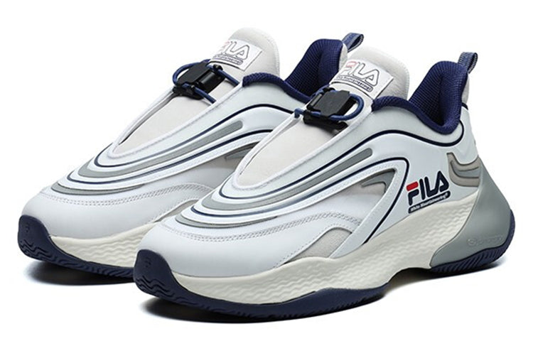 (WMNS) Fila Fusion Shoes 'White Silver Grey' T12W125206FWT