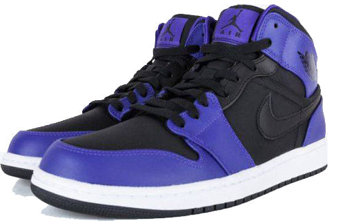Air Jordan 1 Retro Mid 'Dark Concord' 554724-019