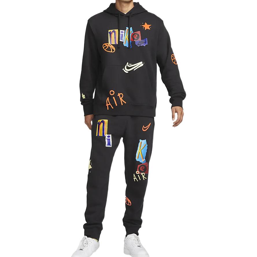 Nike Sportswear Club Fleece Pullover 'Black' DZ3071-010
