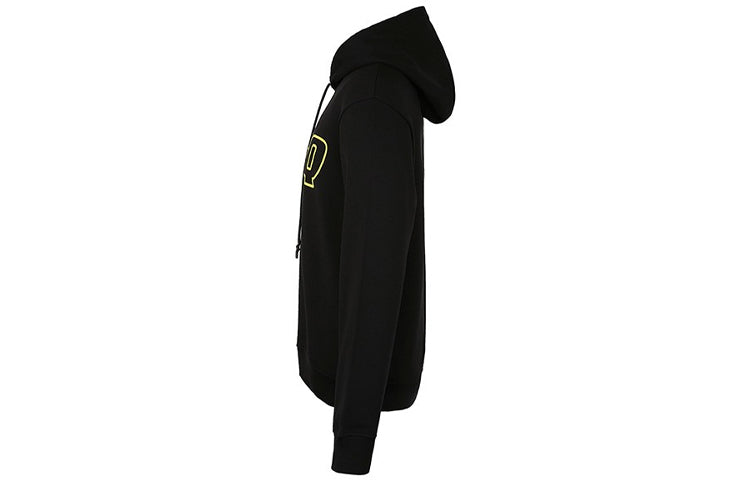 Alexander McQueen Alphabet Pattern Hoodie 'Black Green' 430578-RNT61-1000