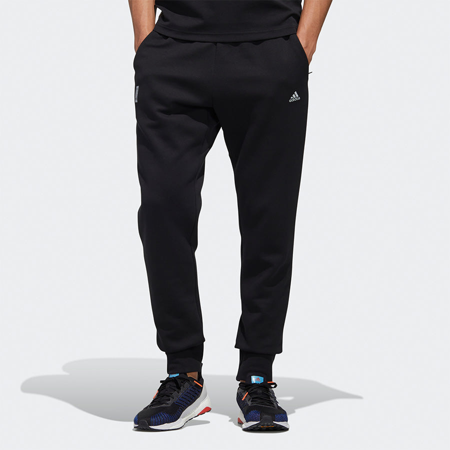 Men's adidas WJ PNT SWT Stylish Black Sports Pants/Trousers/Joggers GF4033