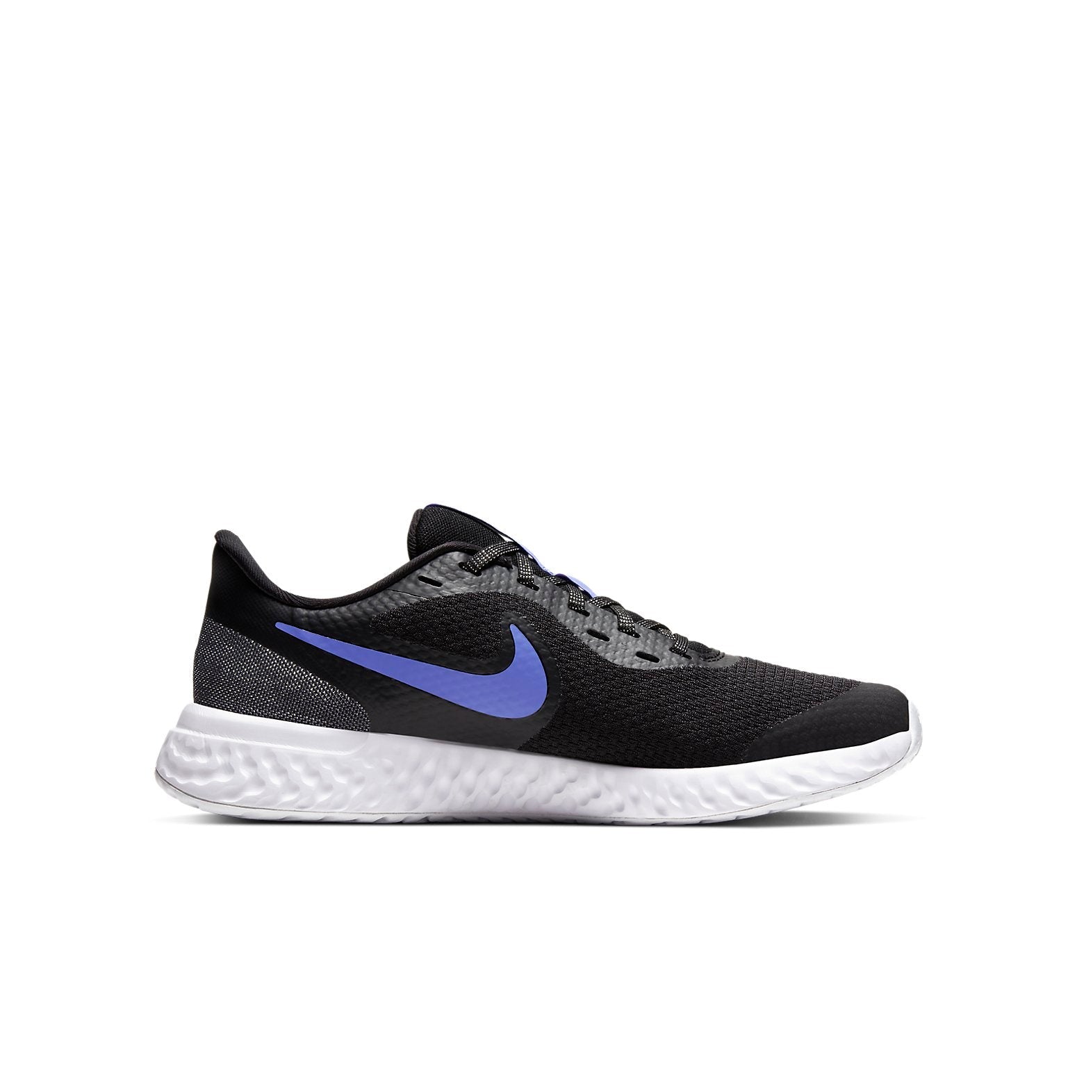 (GS) Nike Revolution 5 Glitter 'Black Blue' CD6840-041