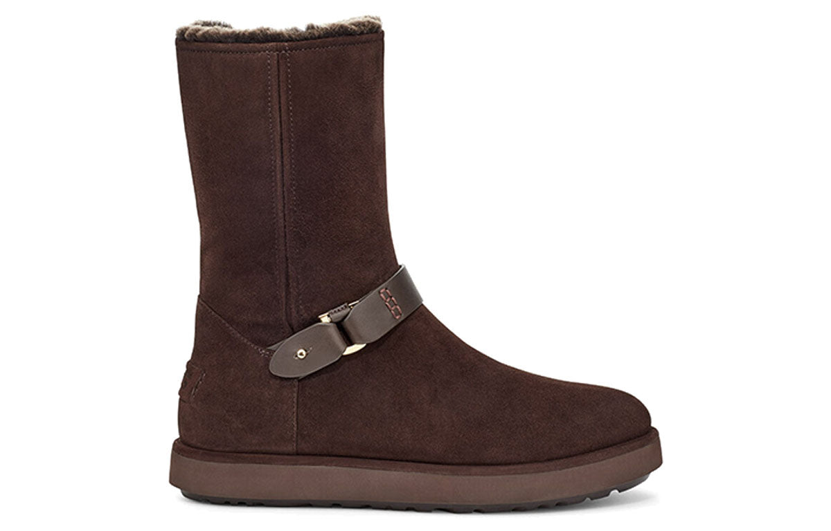 (WMNS) UGG Classic Berge 'Dark Brown' 1107521-DRS