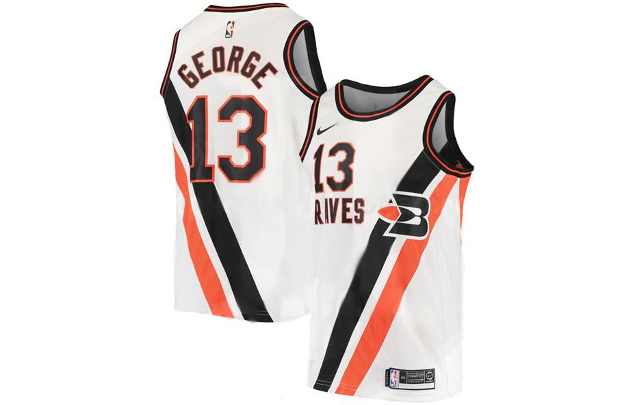 Nike x NBA La Clippers Buffalo Braves Jerseys 'Paul George 13' AV4507-105