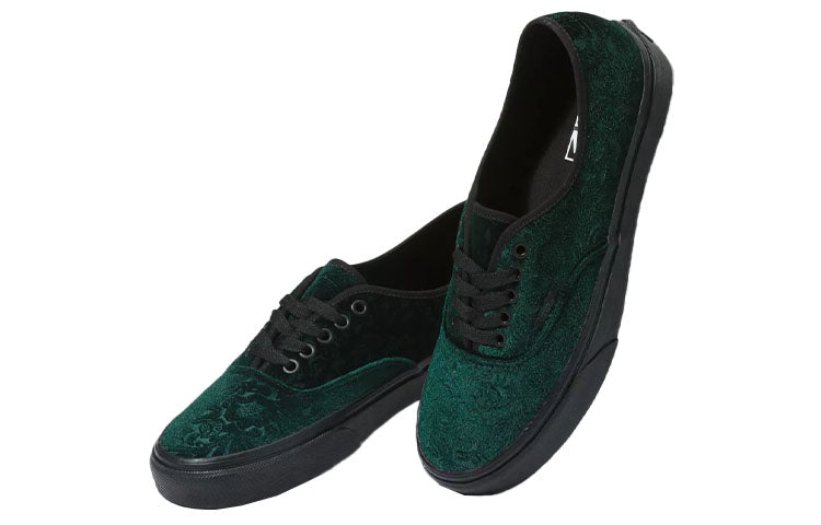 Vans Velvet Authentic 'Green Black' VN0A5KRD8E8
